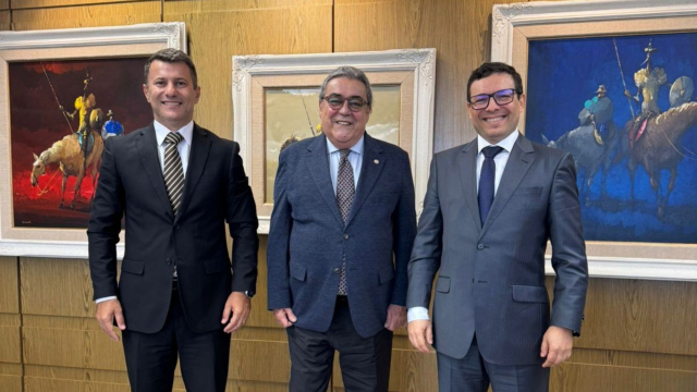 Valorização: Anamatra realiza visita institucional ao presidente do TST/CSJT								