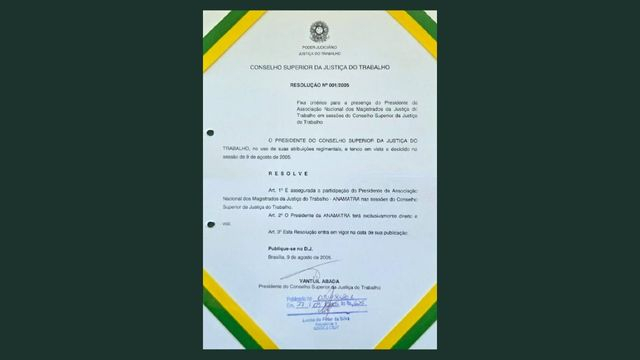 Garantia da participação da Anamatra nas sessões do CSJT é destaque na exposição comemorativa dos 20 anos do órgão								