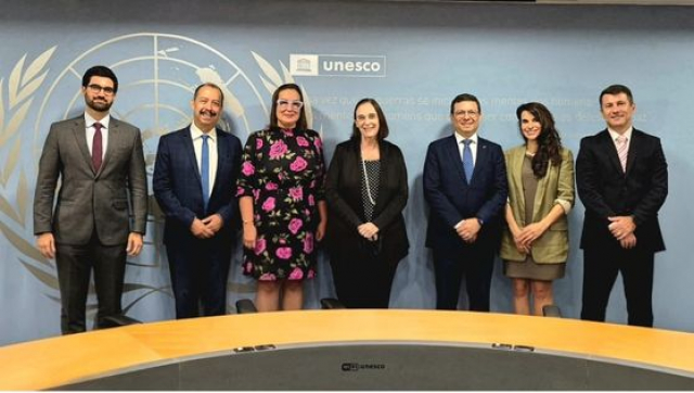 Anamatra debate cooperação institucional com a Unesco Brasil								