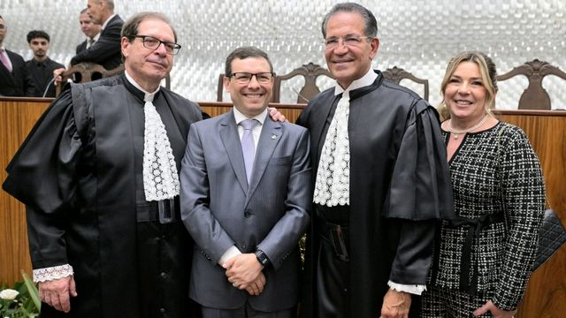 Anamatra presente à posse da nova direção do STJ								