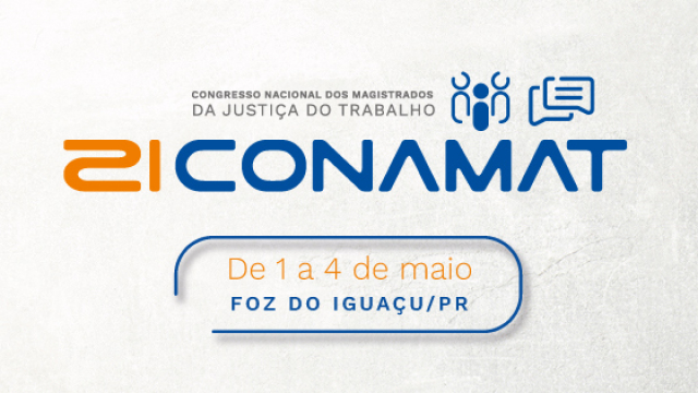 21º Conamat terá início nesta quarta (1º/5), às 18h: assista ao vivo								