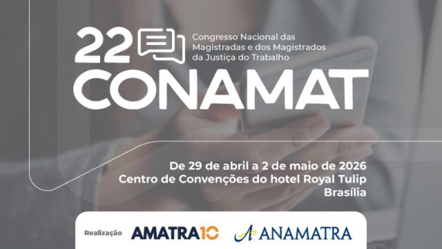 22º Conamat: já está no ar o site oficial do evento								