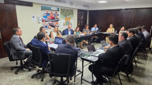 Diretoria da Anamatra faz reunião presencial na sede da Associação							