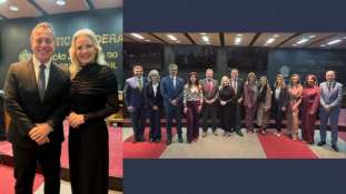 Anamatra presente à posse da nova diretoria da Ajufergs							