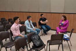 Comissão LGBTQIAPN+ realiza reunião em Foz do Iguaçu (PR), sede do 21º Conamat							