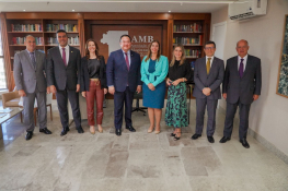 Anamatra reúne-se com dirigentes da AMB							