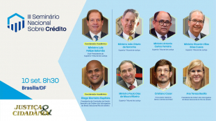 Seminário nacional debate judicialização, novas fronteiras e desafios do mercado de crédito brasileiro							